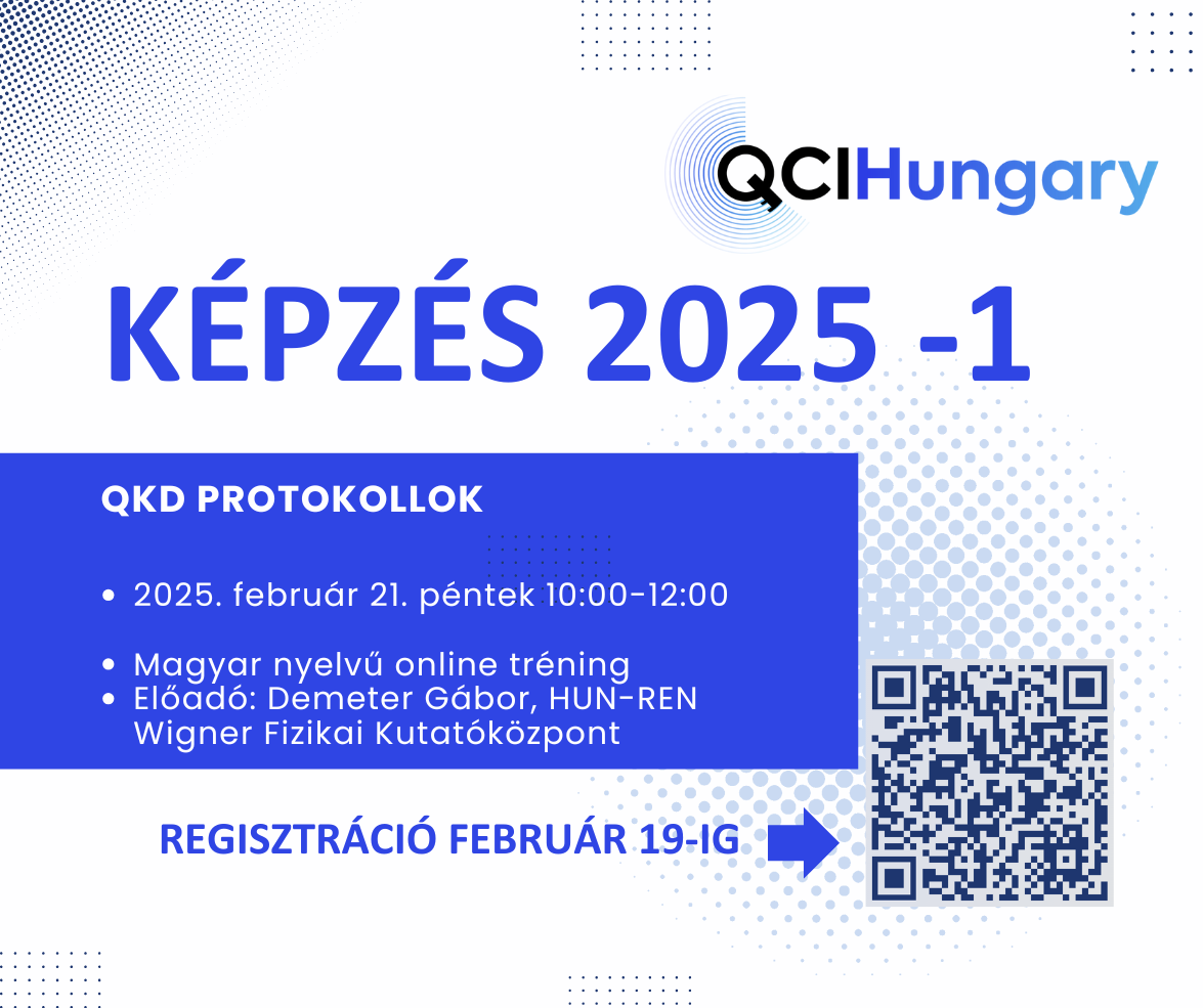 QCIHungary képzés 2025. február 21-én, QKD protokollok témakörében