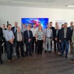 Csoportkép a kvantumhálózat kiépítésében szerepet játszó emberekről